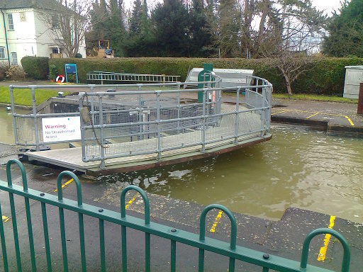 Right side of lock